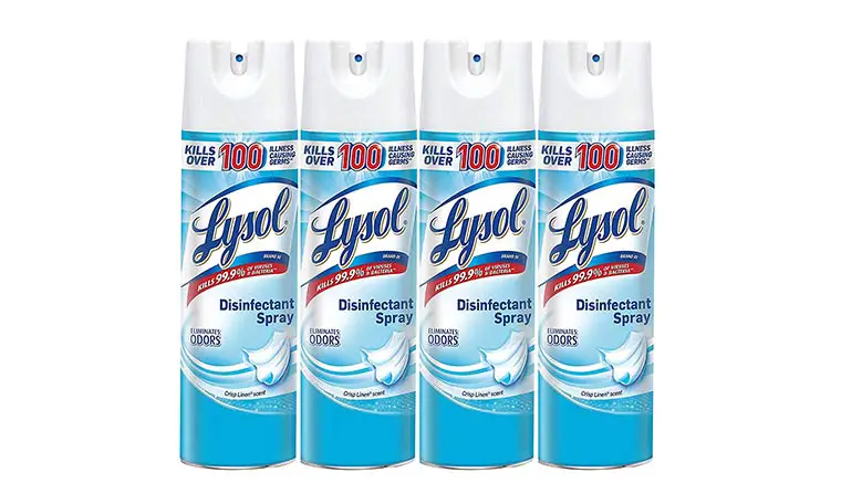 Where is Lysol disinfectant spray made