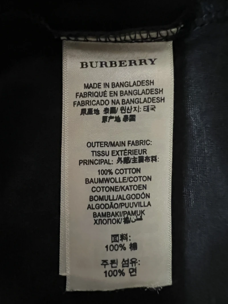 Burberry made in England