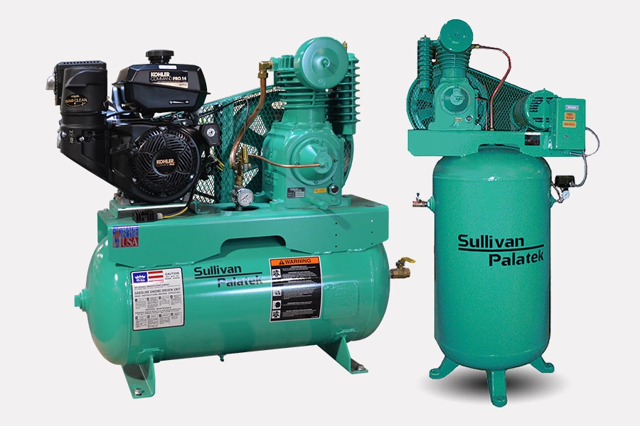 Sullivan-Palatek air compressor made in usa