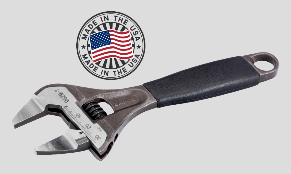 Adjustable Wrench Made in The USA